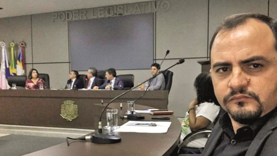 Presidente Carlos Alberto dos Santos em Audiência Pública