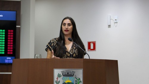 Discurso da ver. Emiliane Ribeiro Lázaro (Republicanos) | 07ª Sessão Ordinária de 2024